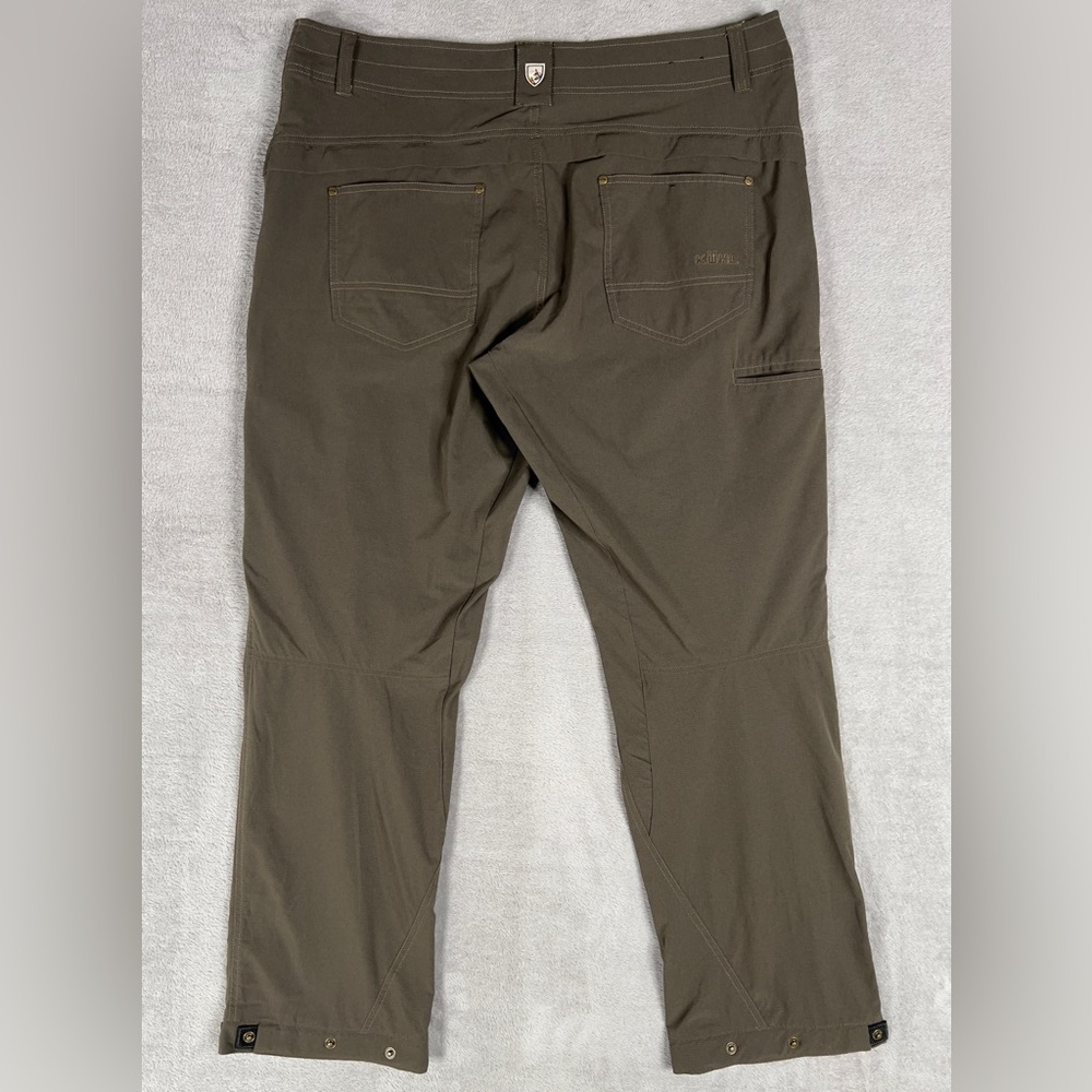 Kuhl Silencr Guide Pants Men's 38x32 Dark Roast Outdoor Hiking Gorpcore 5162 - Picture 10 of 14